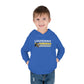 Louisiana Key Academy Striped Athletics Toddler Pullover Fleece Hoodie