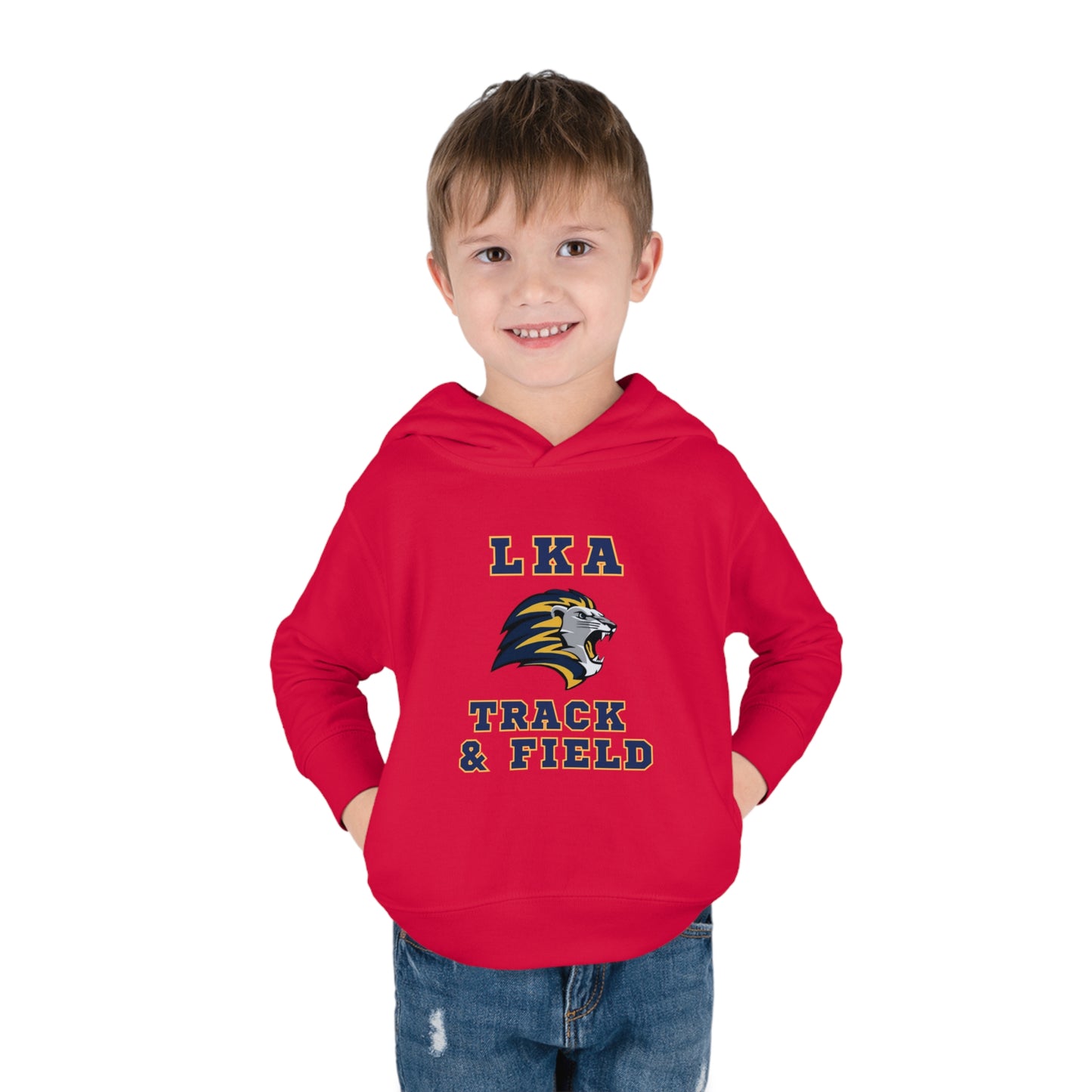 LKA Athletics Track/Field Toddler Pullover Fleece Hoodie