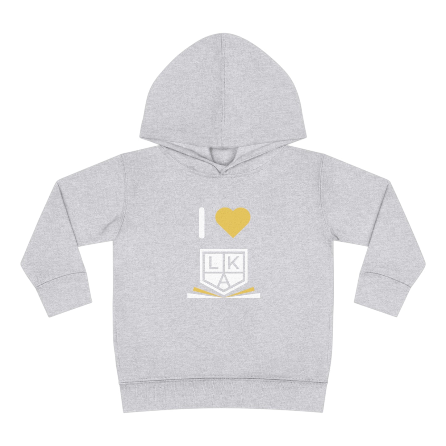 I Love LKA Toddler Pullover Fleece Hoodie