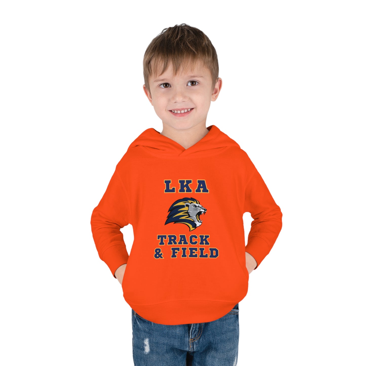 LKA Athletics Track/Field Toddler Pullover Fleece Hoodie