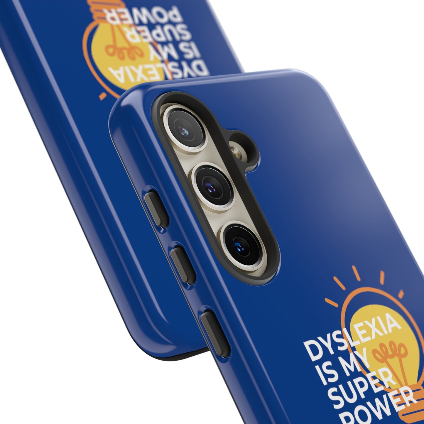 Dyslexia Is My Superpower Light Bulb Phone Case