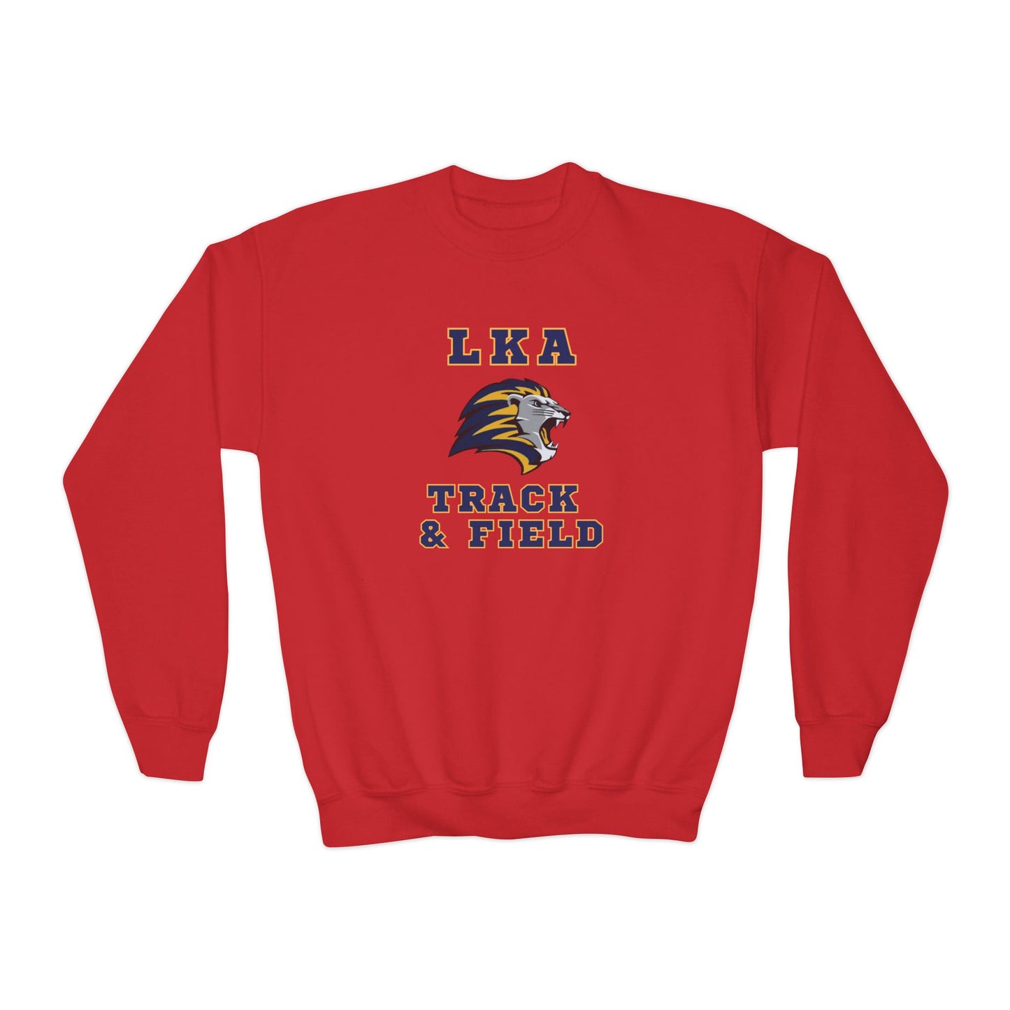 LKA Athletics Track/Field Youth Crewneck Sweatshirt