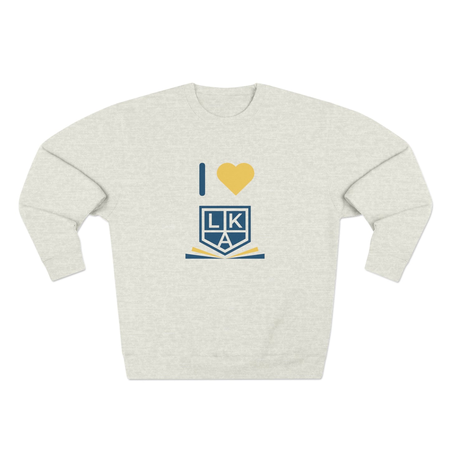 I Love LKA Adult Crewneck Sweatshirt