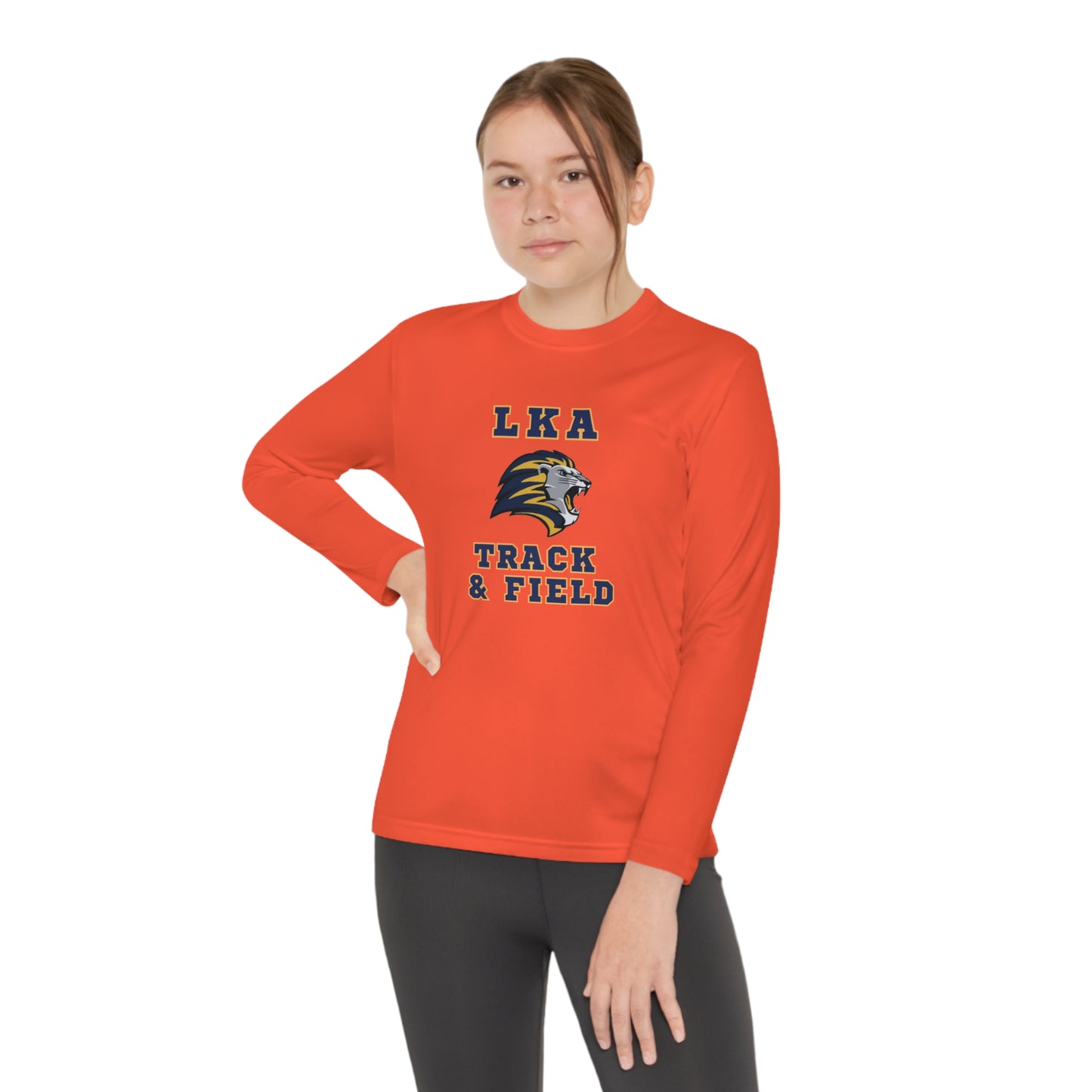 LKA Athletics Track/Field Youth Long Sleeve Tee