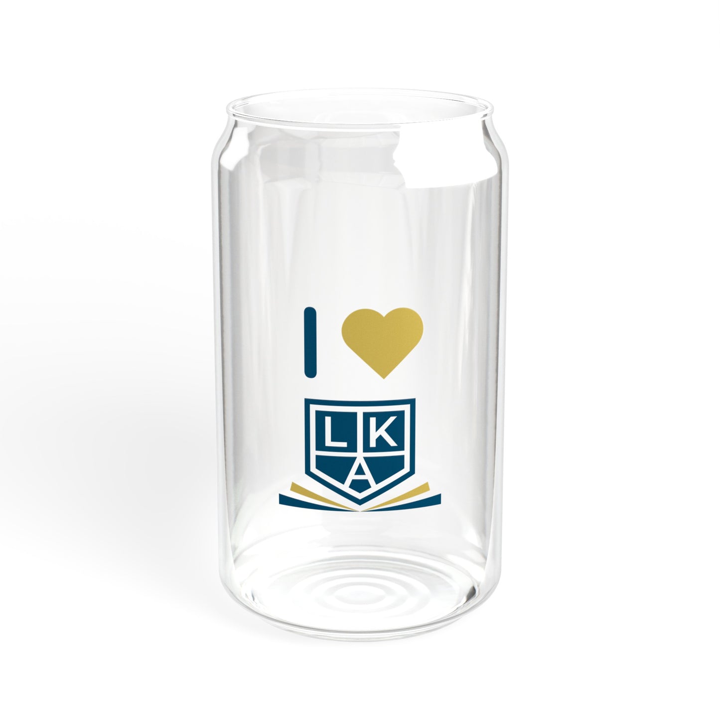 I Love LKA Sipper Glass, 16oz