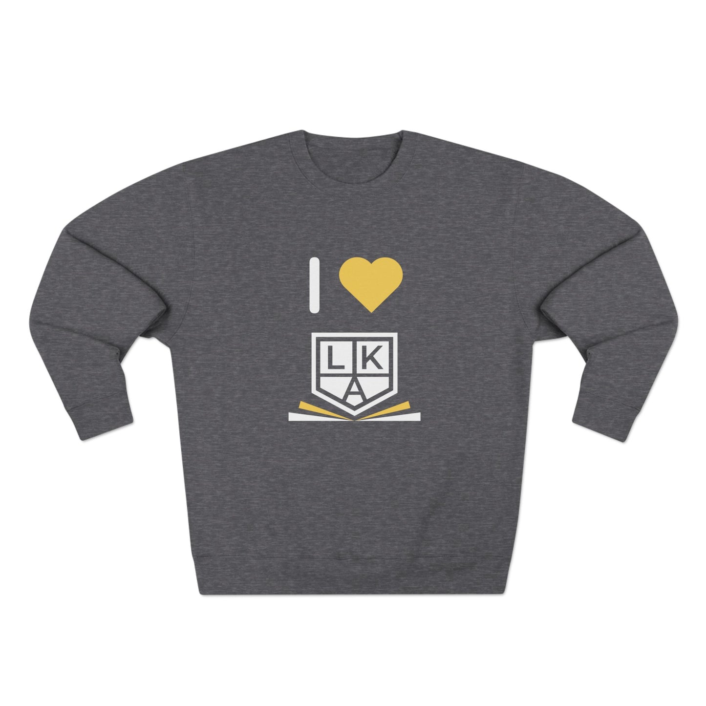 I Love LKA Adult Crewneck Sweatshirt