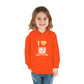 I Love LKA Toddler Pullover Fleece Hoodie