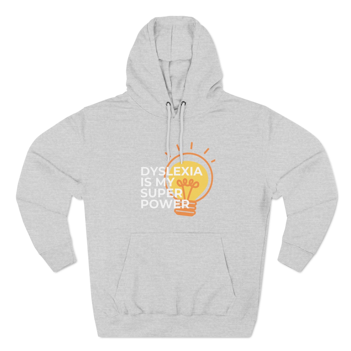 Dyslexia Superpower Lightbulb Hoodie