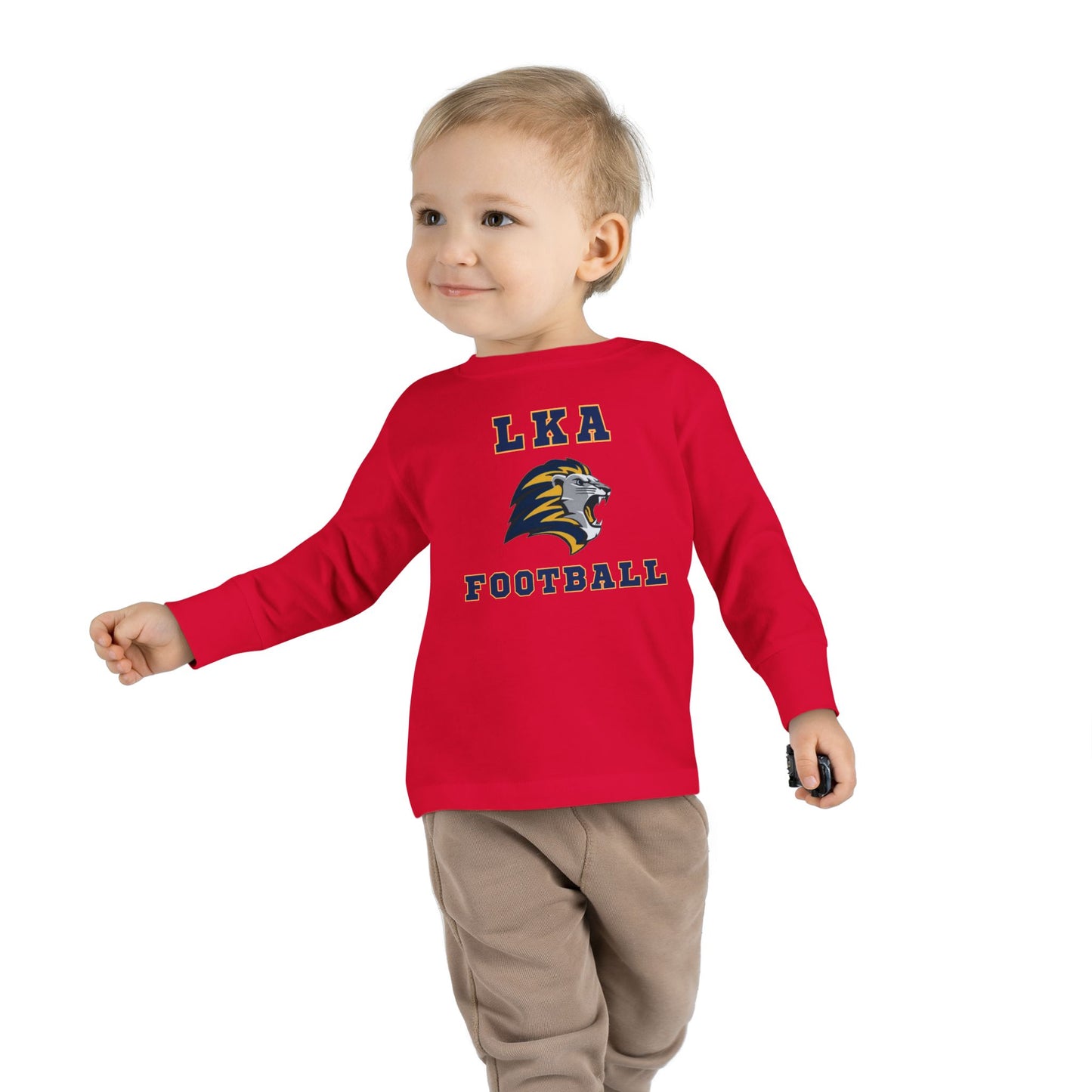 LKA Flag Football Toddler Long Sleeve Tee