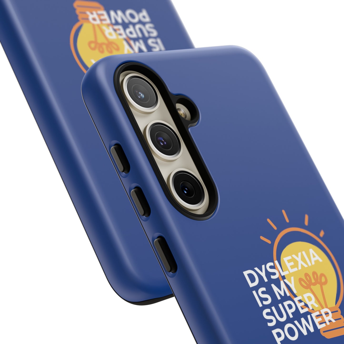 Dyslexia Is My Superpower Light Bulb Phone Case