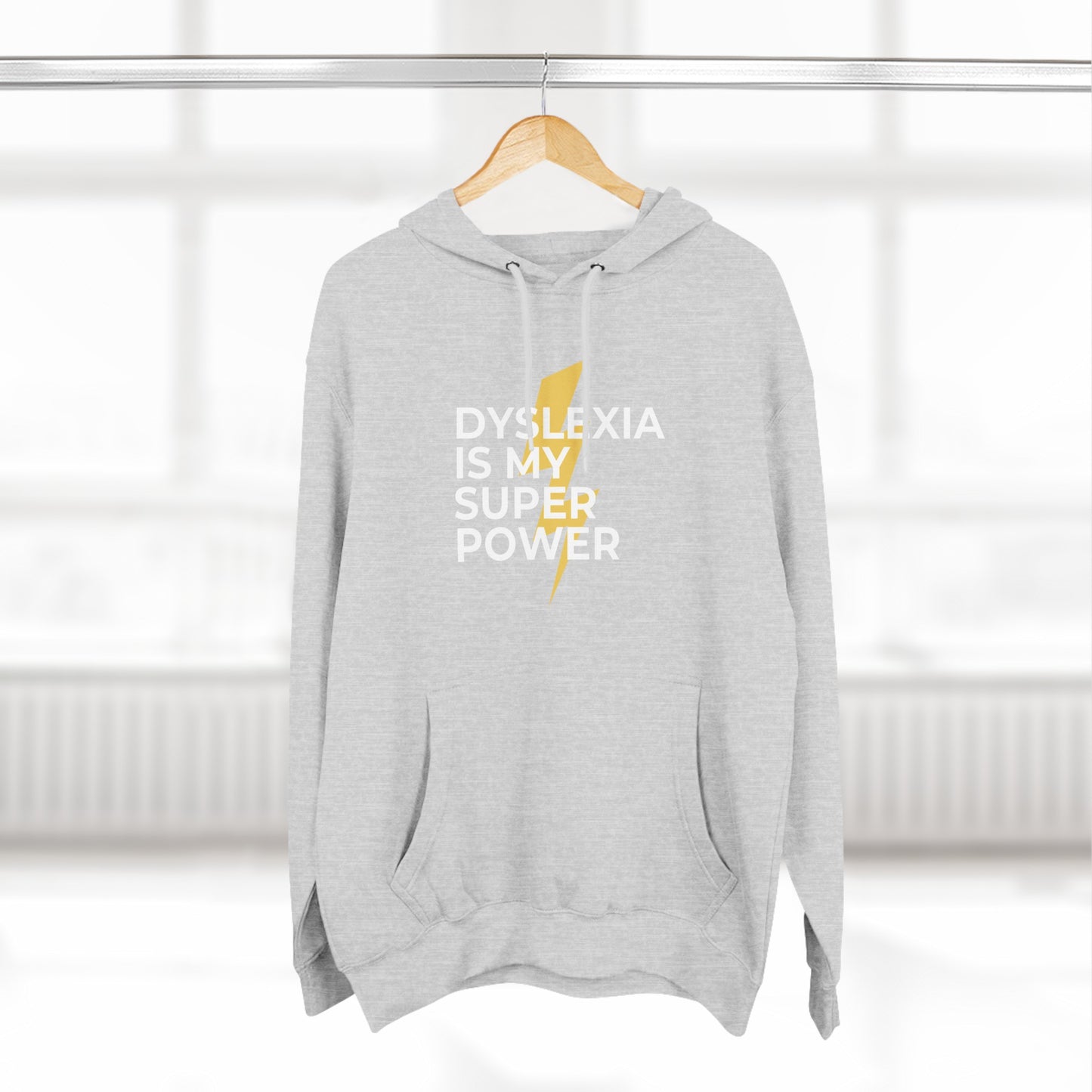 Dyslexia Superpower Lightning Hoodie