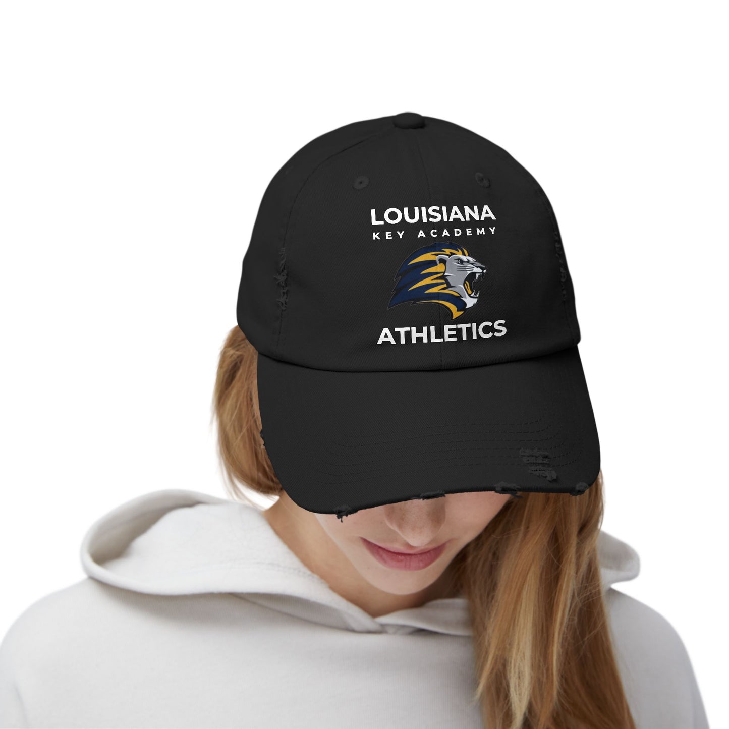 LKA Athletics Unisex Distressed Hat