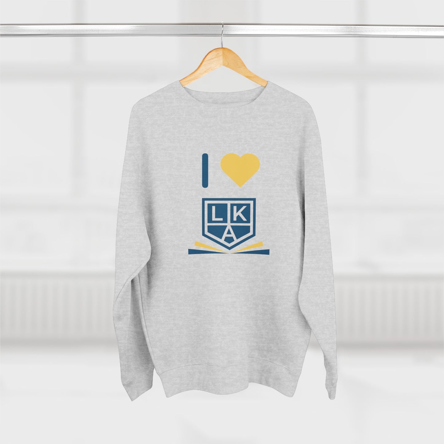 I Love LKA Adult Crewneck Sweatshirt