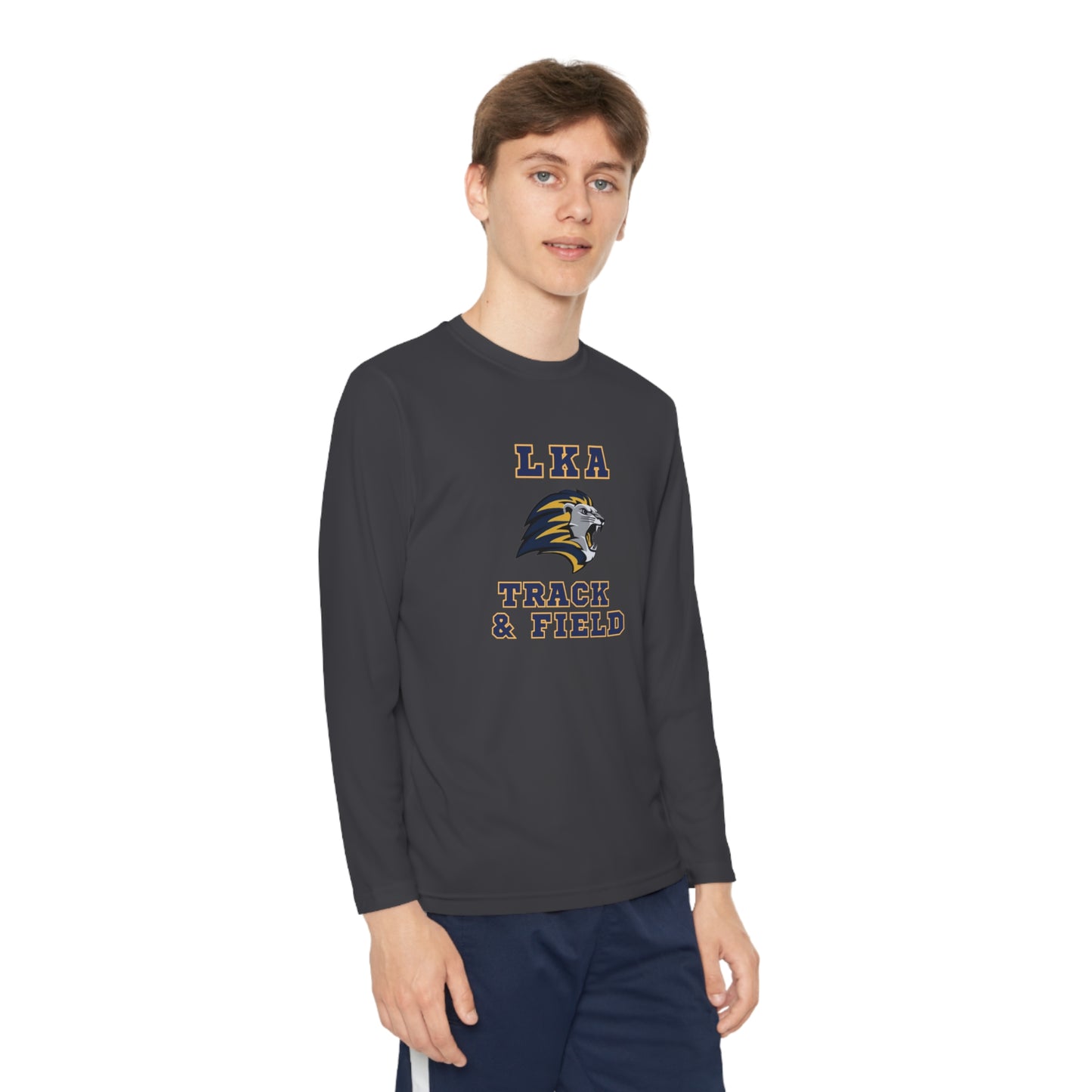 LKA Athletics Track/Field Youth Long Sleeve Tee