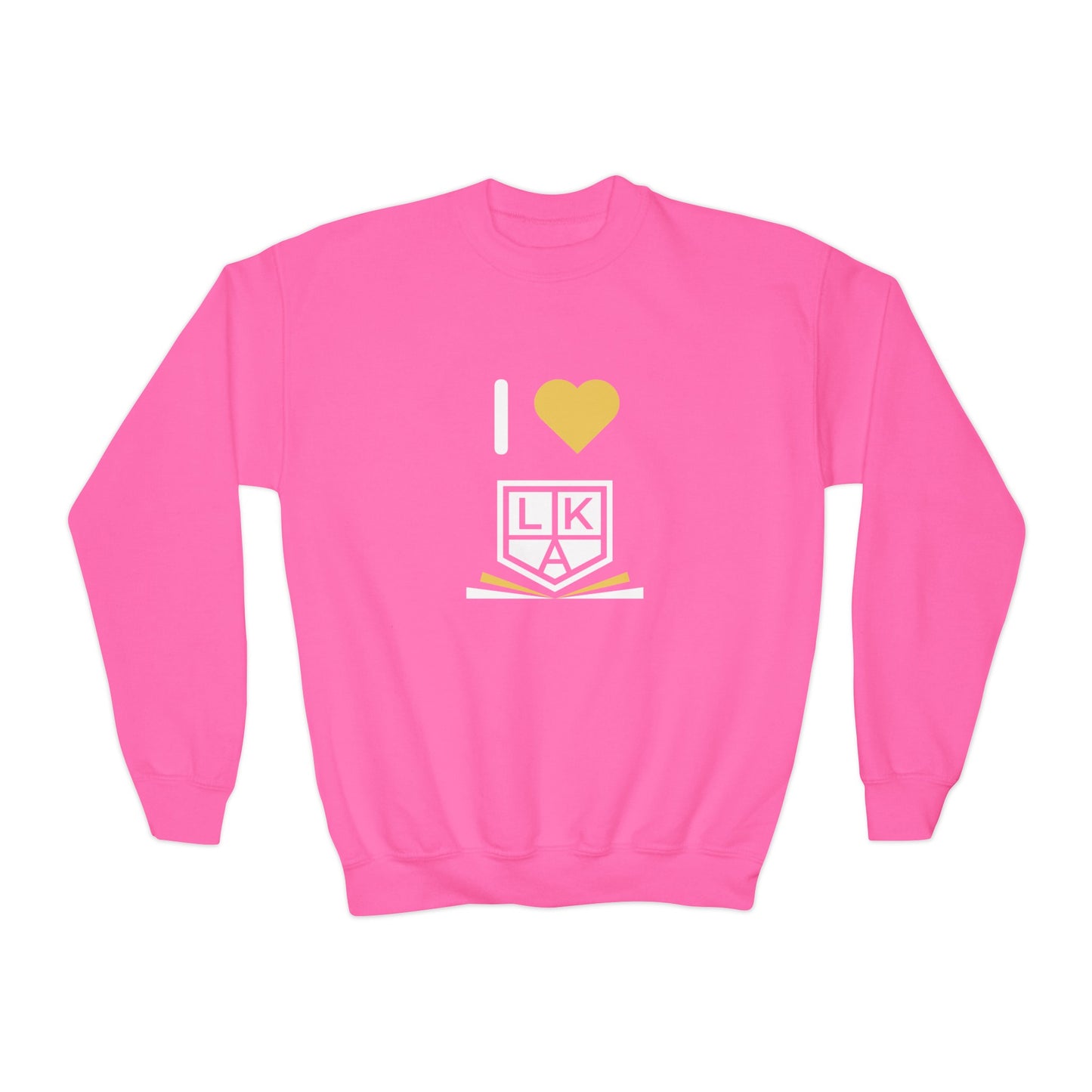 I Love LKA Youth Crewneck Sweatshirt