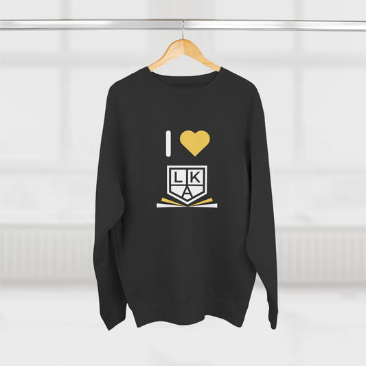 I Love LKA Adult Crewneck Sweatshirt