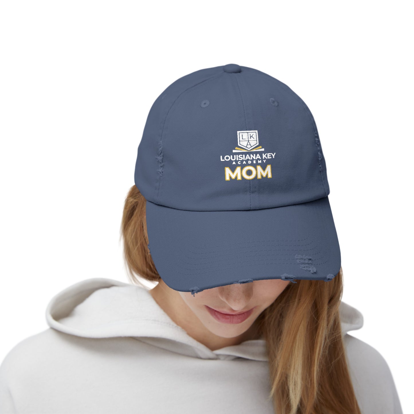 LKA Mom Unisex Distressed Hat