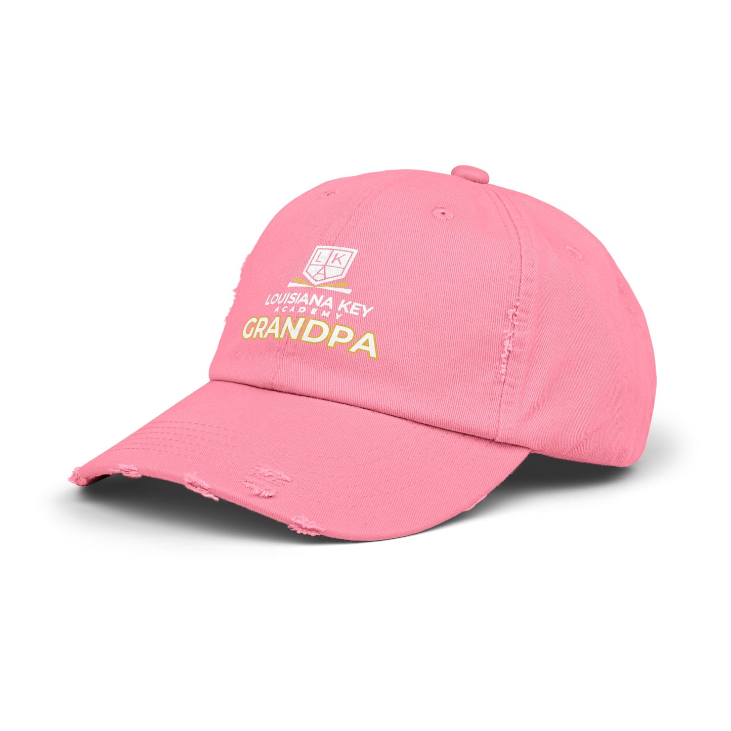 LKA Grandpa Unisex Distressed Hat