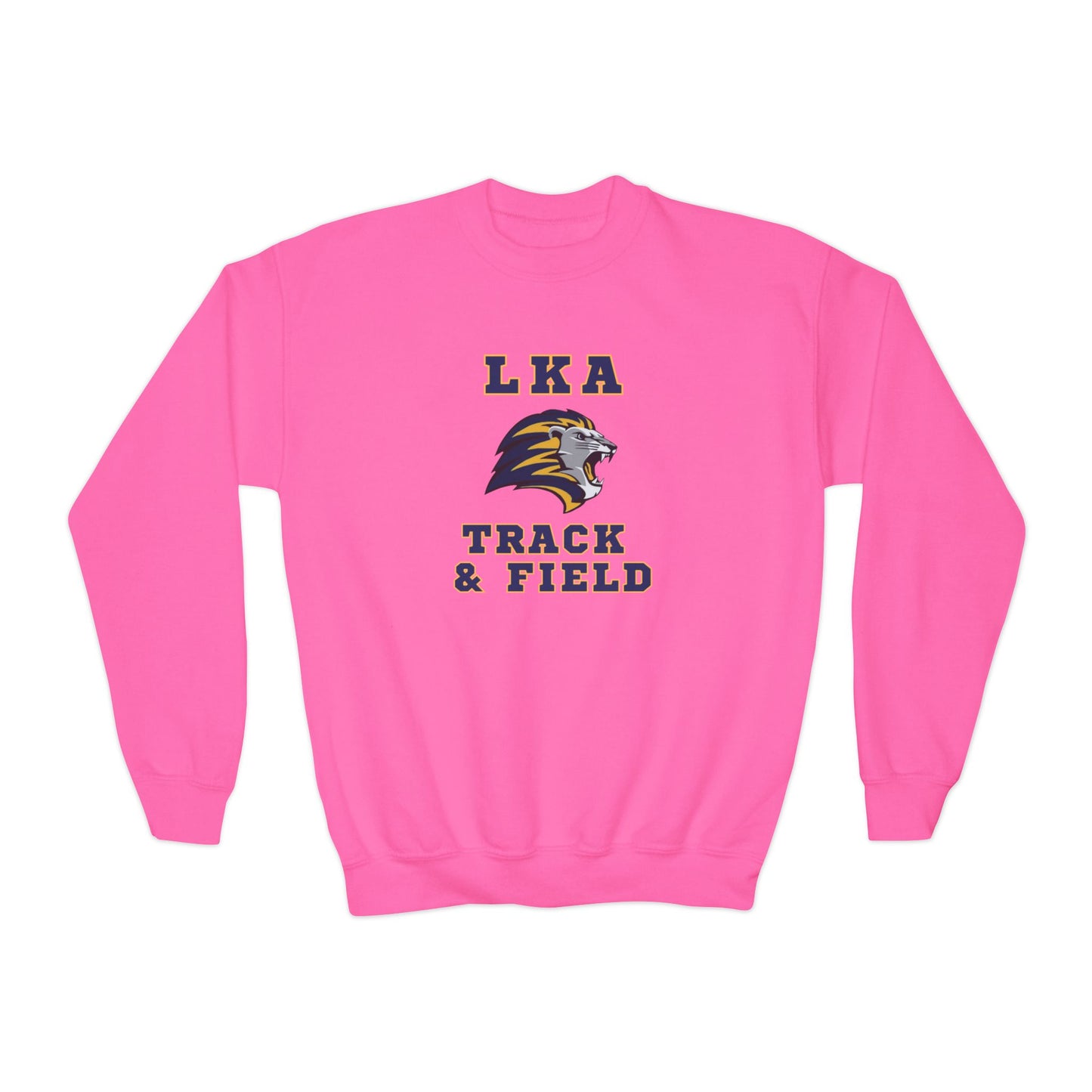 LKA Athletics Track/Field Youth Crewneck Sweatshirt