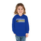 Louisiana Key Academy Striped Athletics Toddler Pullover Fleece Hoodie