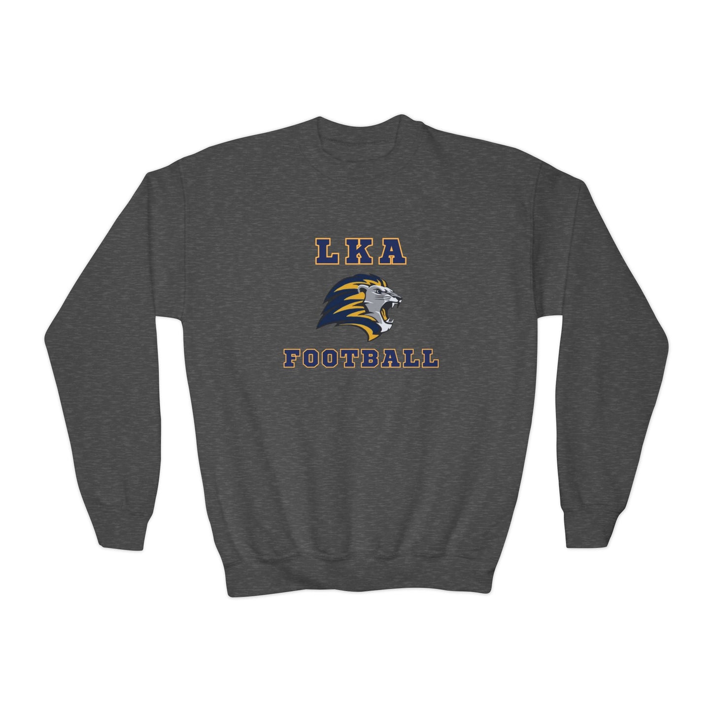 LKA Flag Football Youth Crewneck Sweatshirt