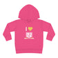 I Love LKA Toddler Pullover Fleece Hoodie