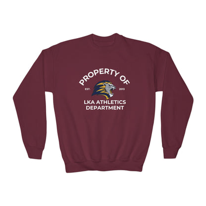 LKA Athletics Property of Youth Crewneck Sweatshirt