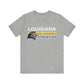 Louisiana Key Academy Striped Athletics Adult T-Shirt