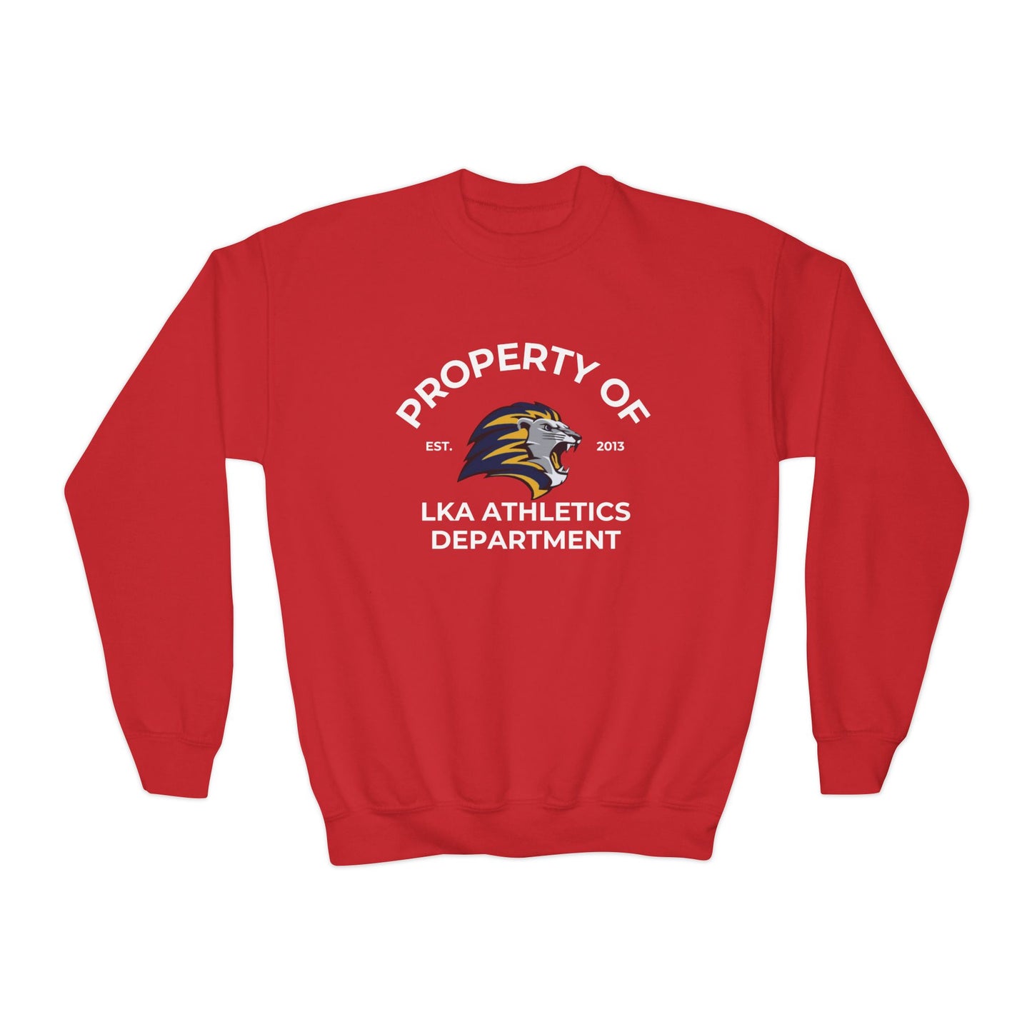 LKA Athletics Property of Youth Crewneck Sweatshirt