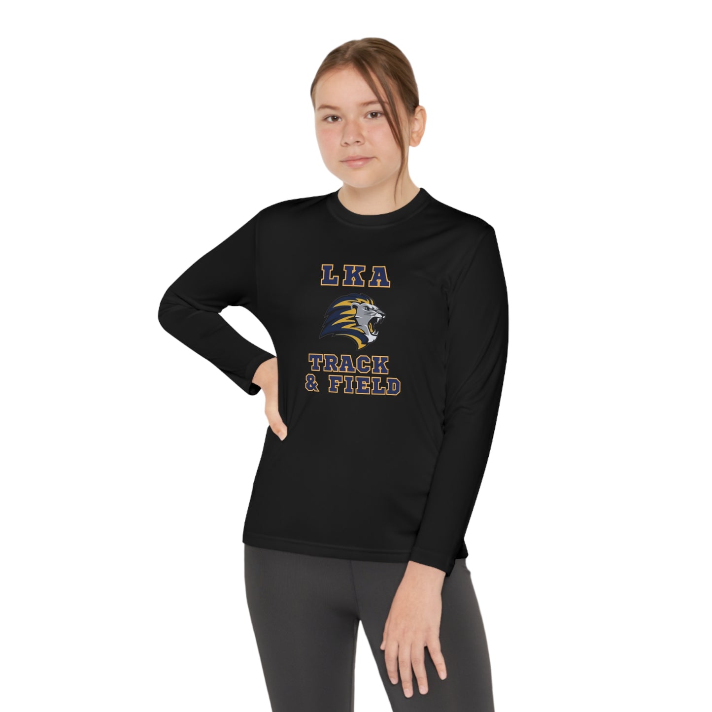 LKA Athletics Track/Field Youth Long Sleeve Tee