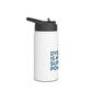 Dyslexia Is My Superpower Light Bulb Stainless Steel Water Bottle