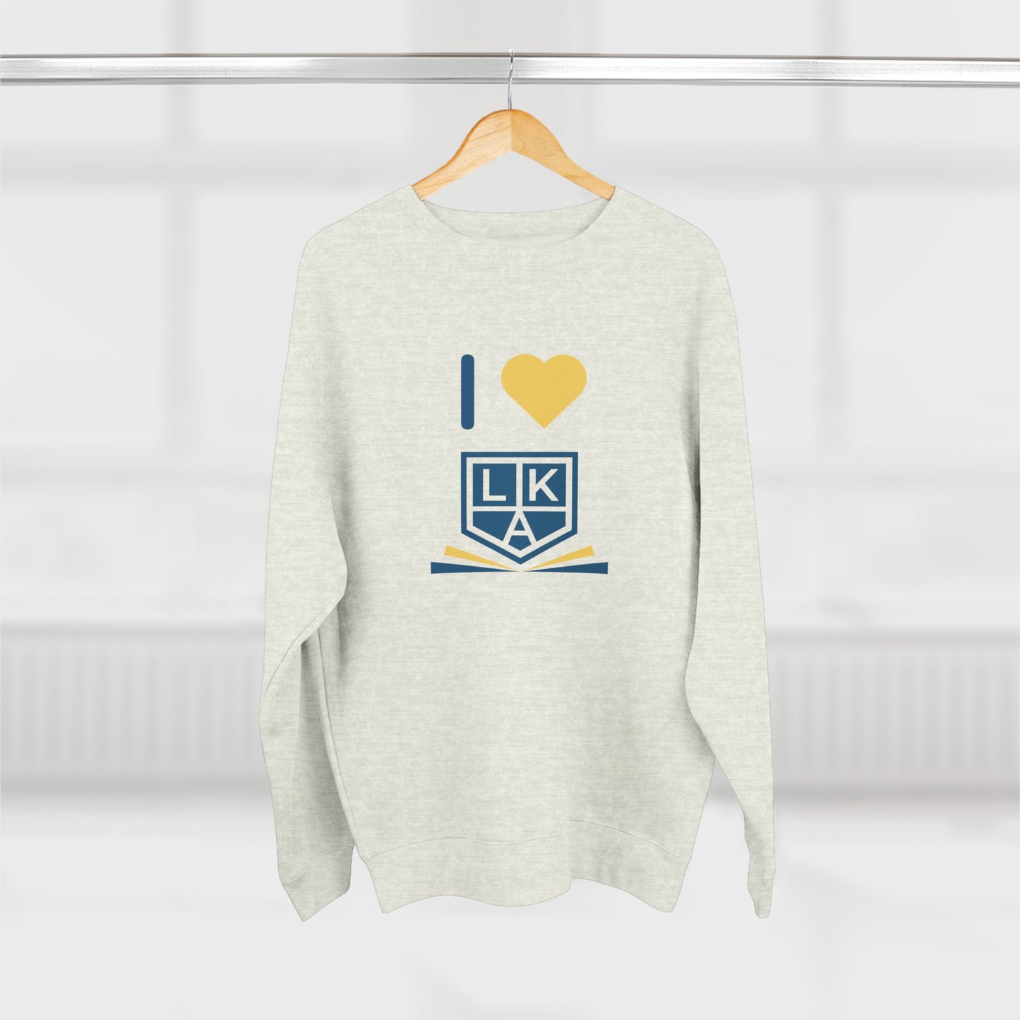 I Love LKA Adult Crewneck Sweatshirt