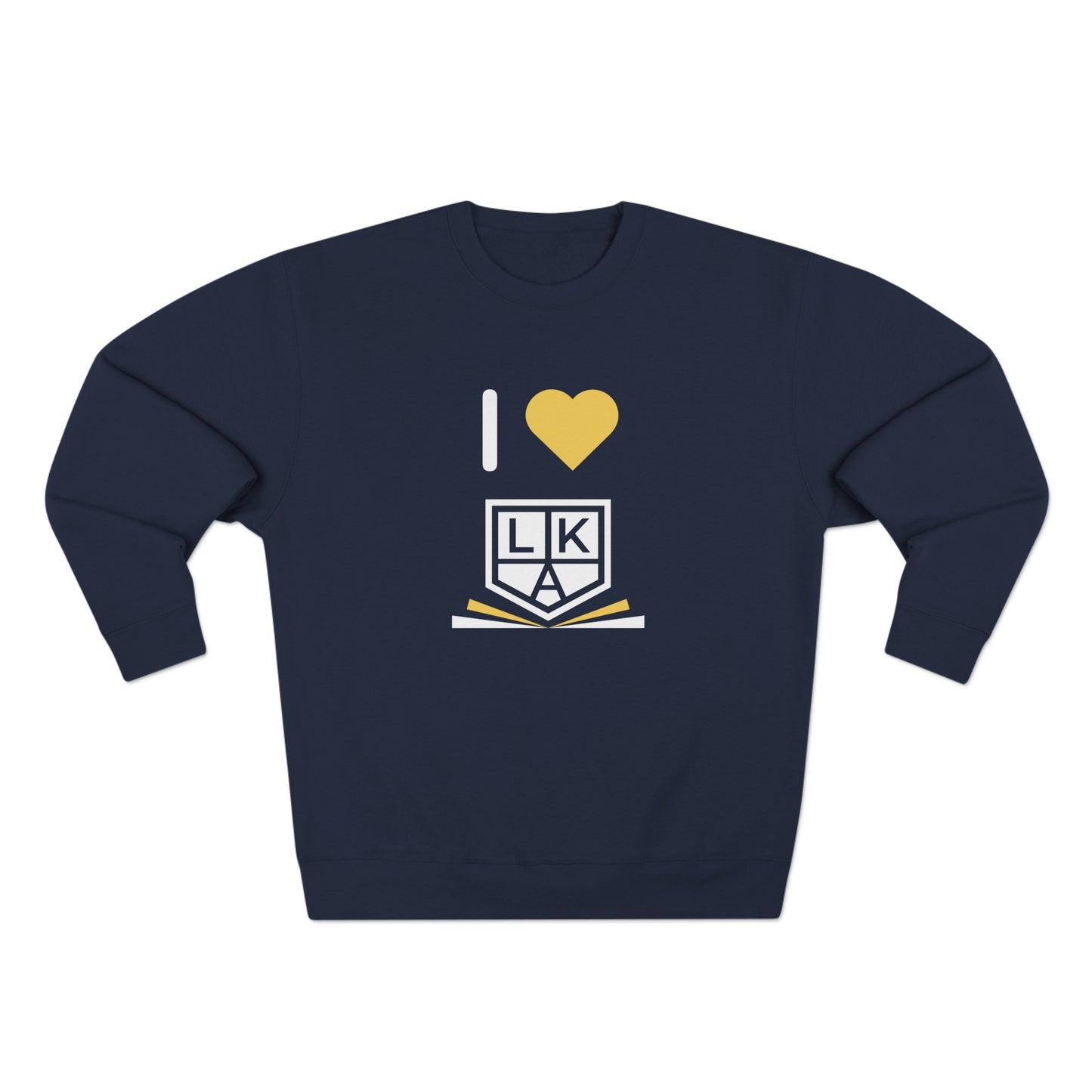 I Love LKA Adult Crewneck Sweatshirt