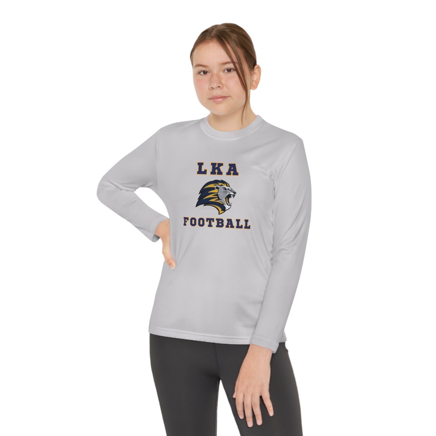 LKA Flag Football Youth Long Sleeve Tee