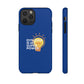 Dyslexia Is My Superpower Light Bulb Phone Case