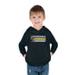 Louisiana Key Academy Striped Athletics Toddler Pullover Fleece Hoodie