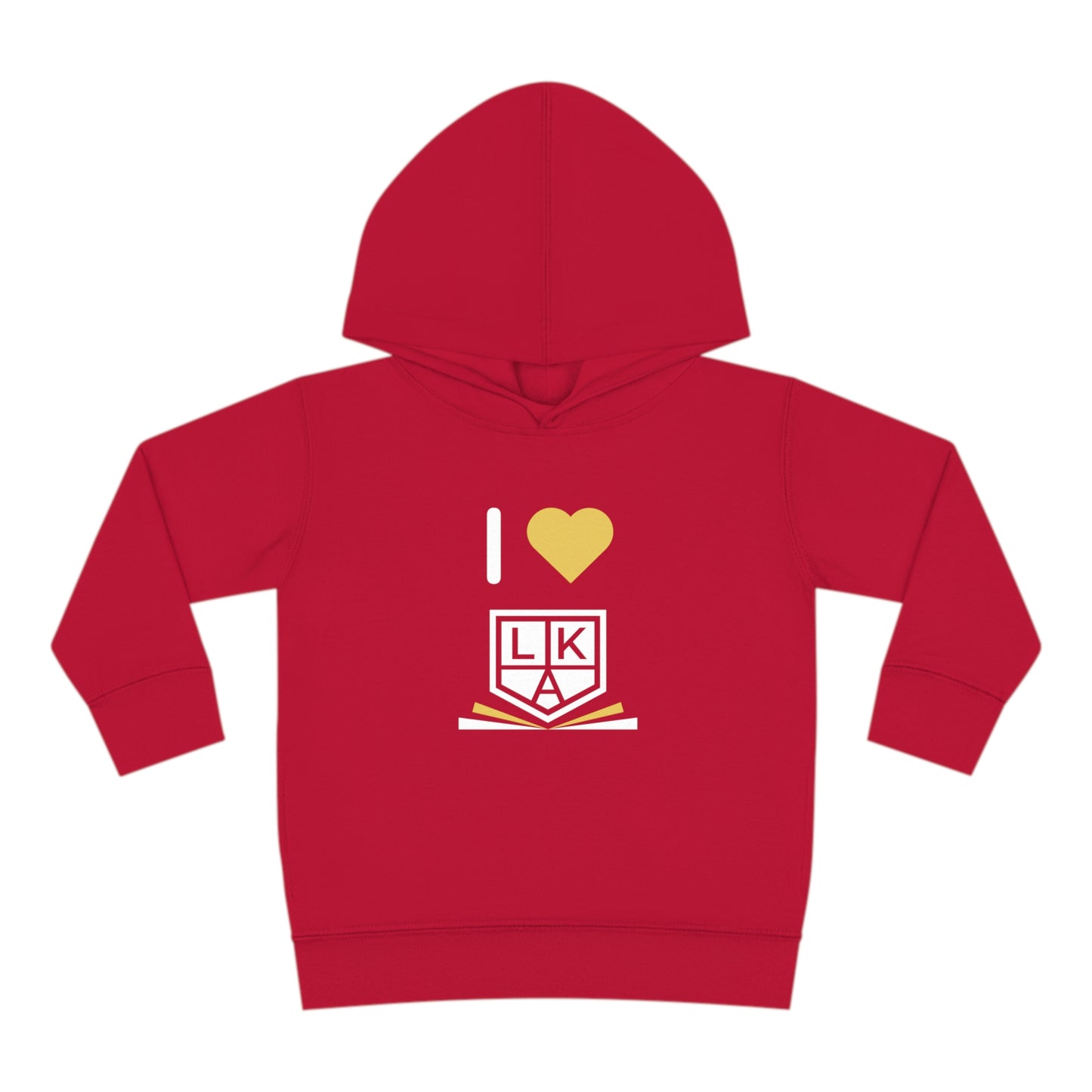 I Love LKA Toddler Pullover Fleece Hoodie