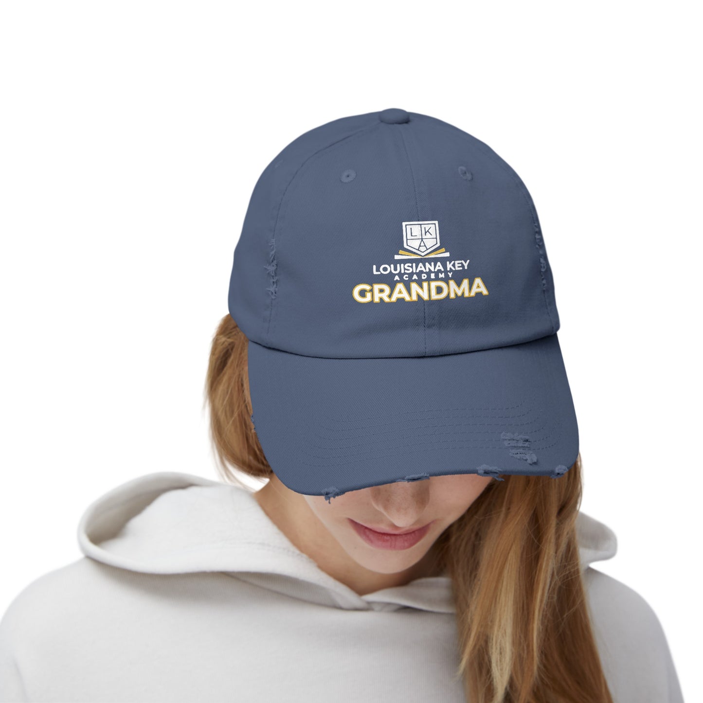 LKA Grandma Unisex Distressed Hat