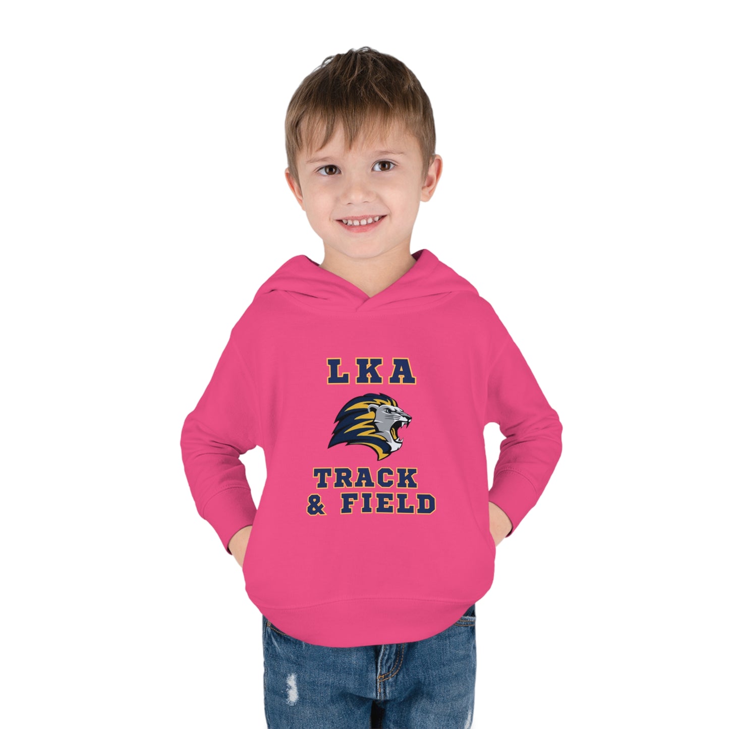 LKA Athletics Track/Field Toddler Pullover Fleece Hoodie