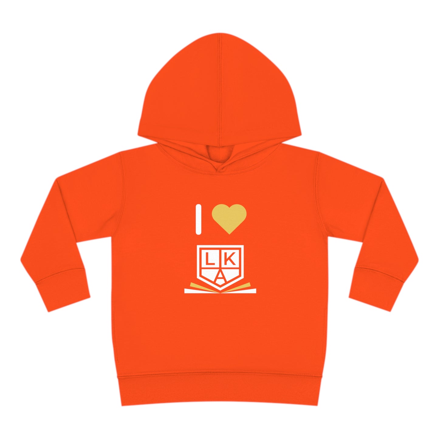 I Love LKA Toddler Pullover Fleece Hoodie