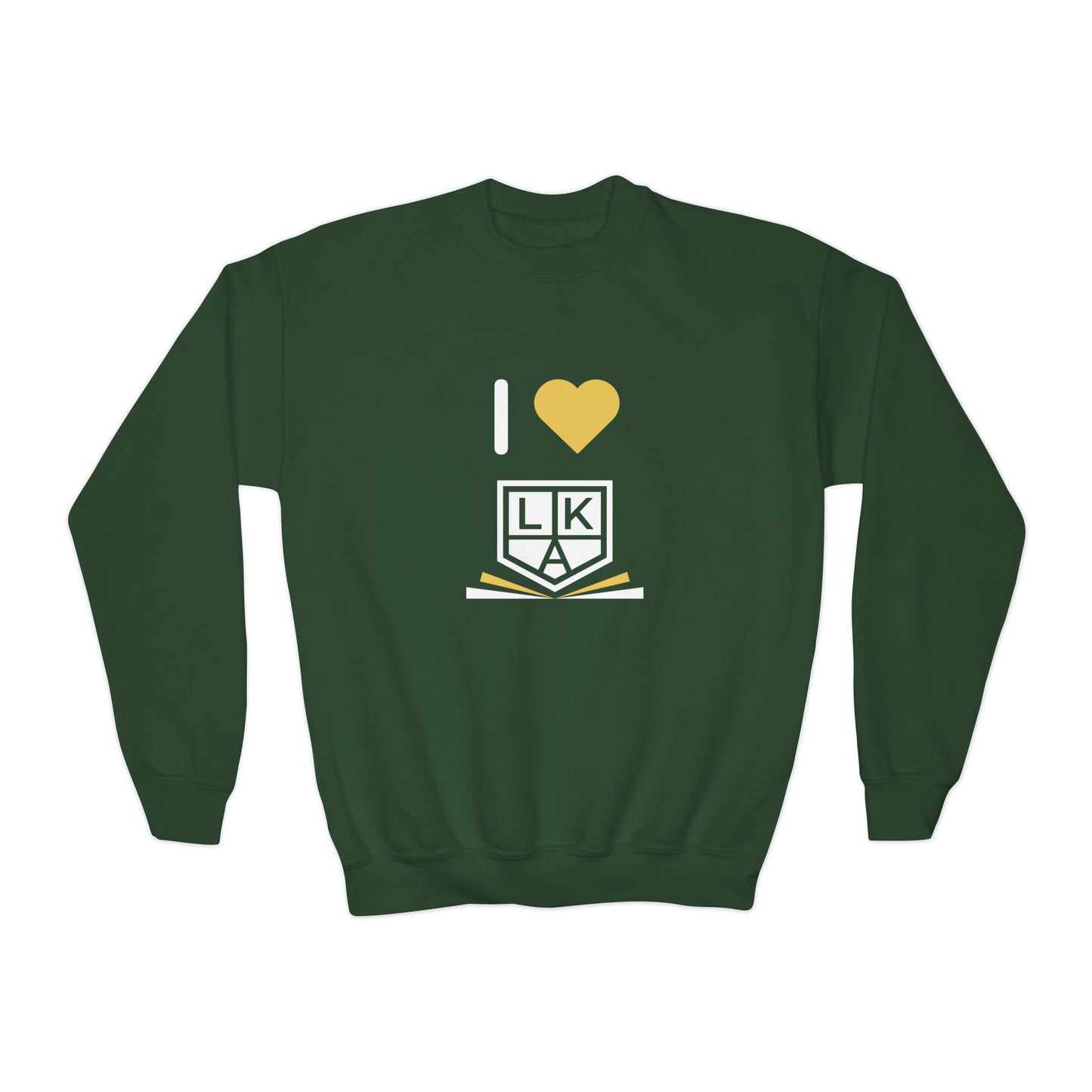 I Love LKA Youth Crewneck Sweatshirt