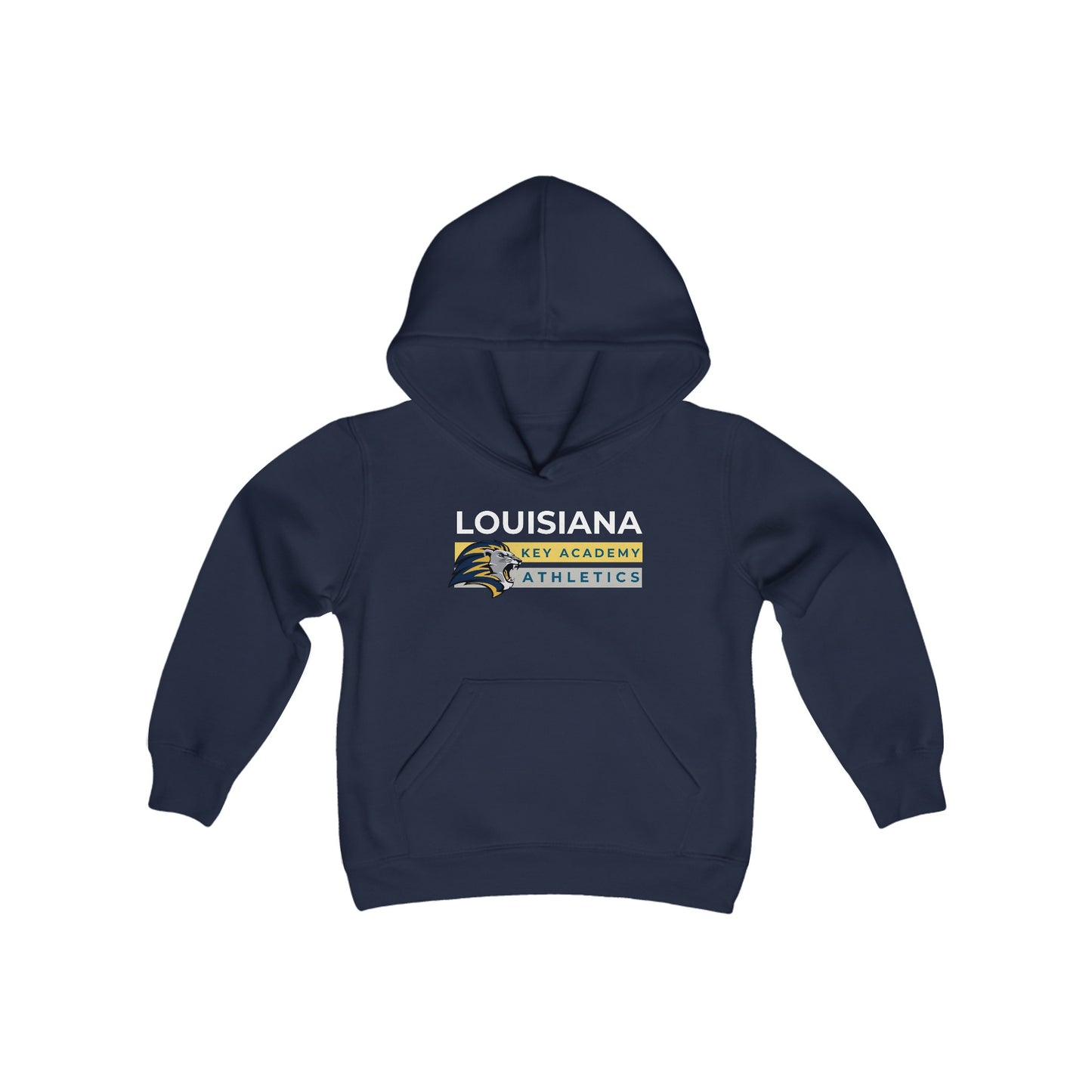 Louisiana Key Academy Striped Athletics Youth Hoodie