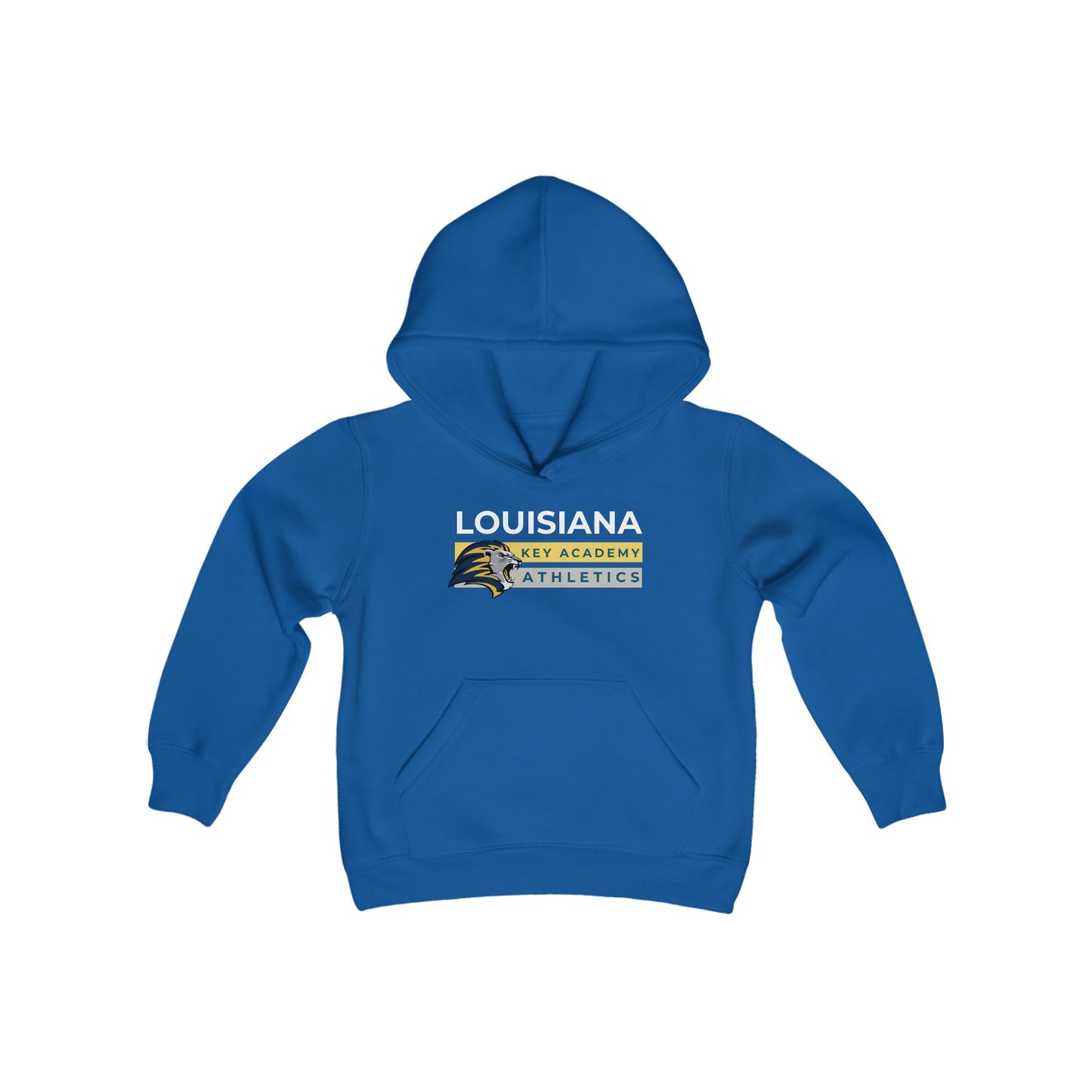 Louisiana Key Academy Striped Athletics Youth Hoodie