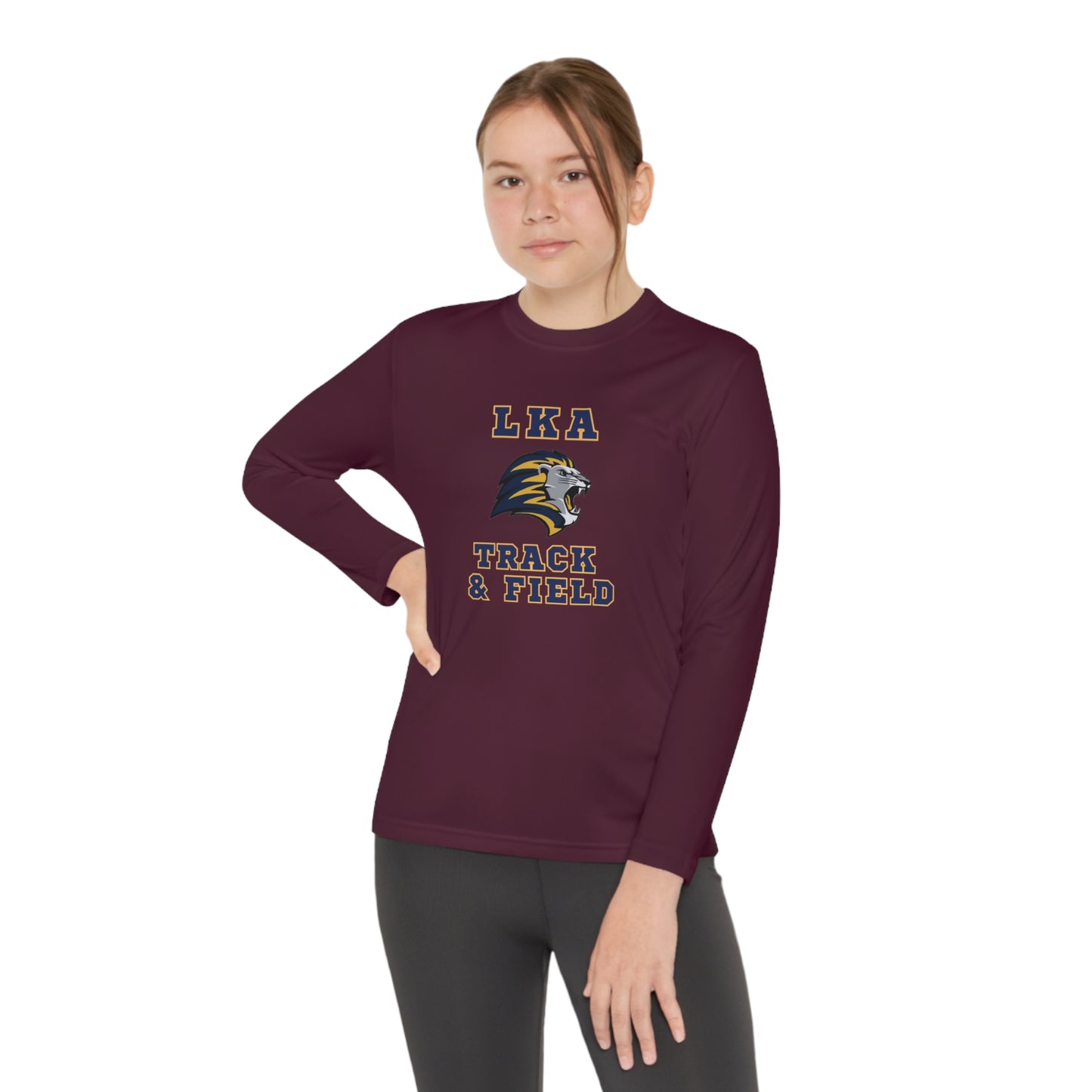 LKA Athletics Track/Field Youth Long Sleeve Tee