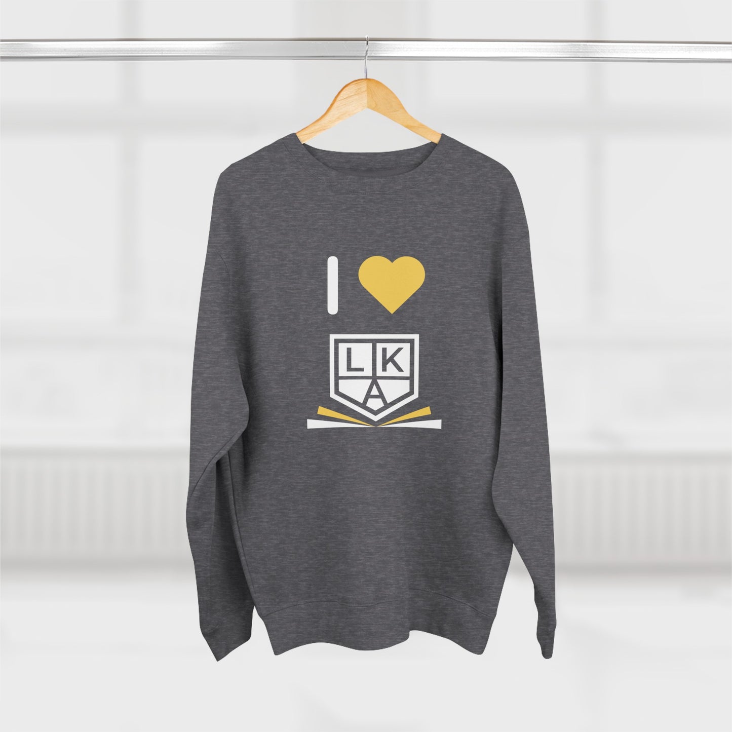 I Love LKA Adult Crewneck Sweatshirt