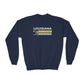 Louisiana Key Academy Striped Athletics Youth Crewneck Sweatshirt