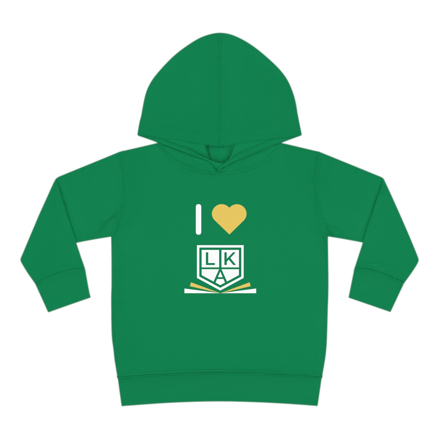 I Love LKA Toddler Pullover Fleece Hoodie