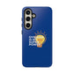 Dyslexia Is My Superpower Light Bulb Phone Case