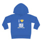 I Love LKA Toddler Pullover Fleece Hoodie