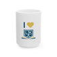 I Love LKA Ceramic Mug, (11oz, 15oz)